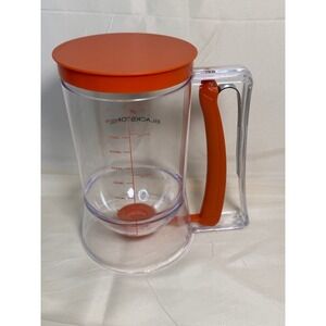 Blackstone Pancake Batter Dispenser 4 Cup 900ml Orange Handle VGUC